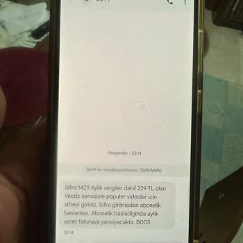 Yetkisiz Abonelik Ve Haksız Ücretlendirme Sorunu