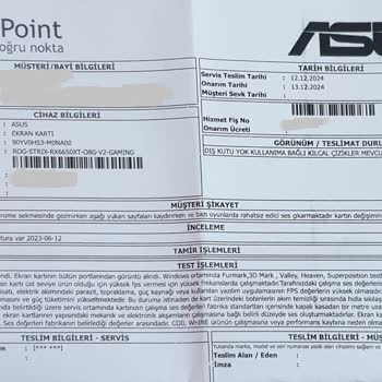 Asus Ekran Kartı Coil Whine Sorunu