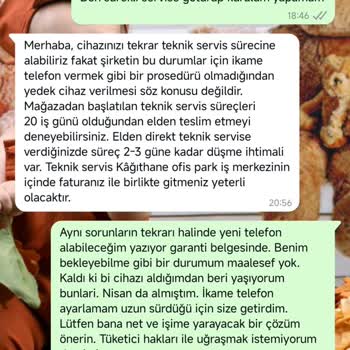 Telefonum Donuyor, Kapanıyor Ve Servis Süreci Çözüm Sunmuyor