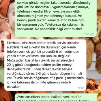Telefonum Donuyor, Kapanıyor Ve Servis Süreci Çözüm Sunmuyor