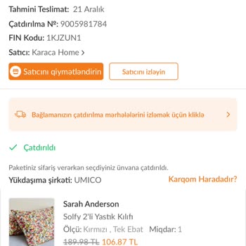 Eksik Ürün Ve Reddedilen Talep Sorunu