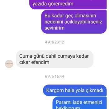 20 Günlük Bekleyiş Ve Kalitesiz Ürün Şoku
