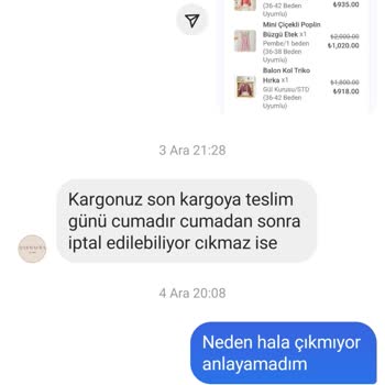 20 Günlük Bekleyiş Ve Kalitesiz Ürün Şoku