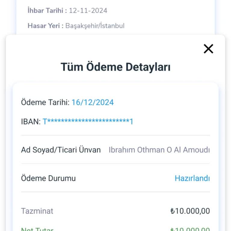 Anadolu Sigorta'nın Evrak Bahaneleriyle Ödeme Yapmaması