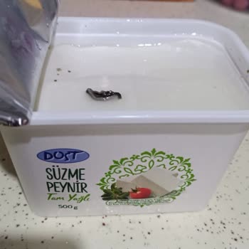 Dost Marka Peynirde Şok Edici Buluntu