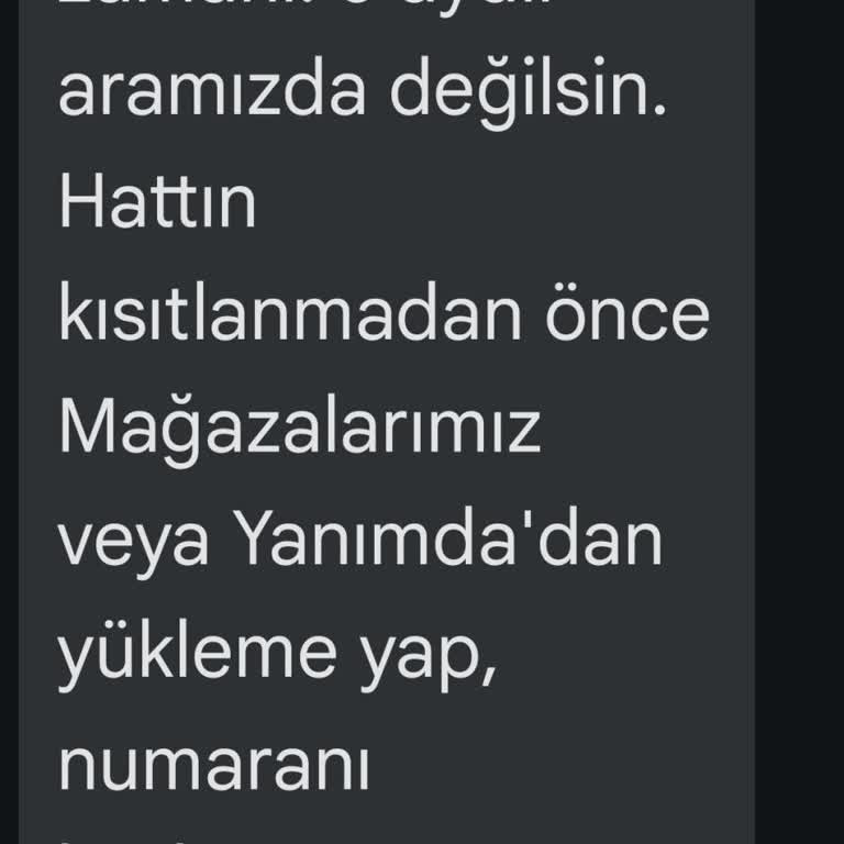 Hattımın Haksız Yere Kısıtlanma Tehdidi
