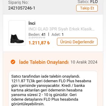 Eksik İade Ve İletişim Sorunu