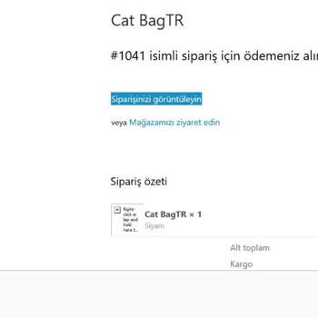 Çanta Alışverişinde İletişim Sorunu Ve Teslimat Gecikmesi