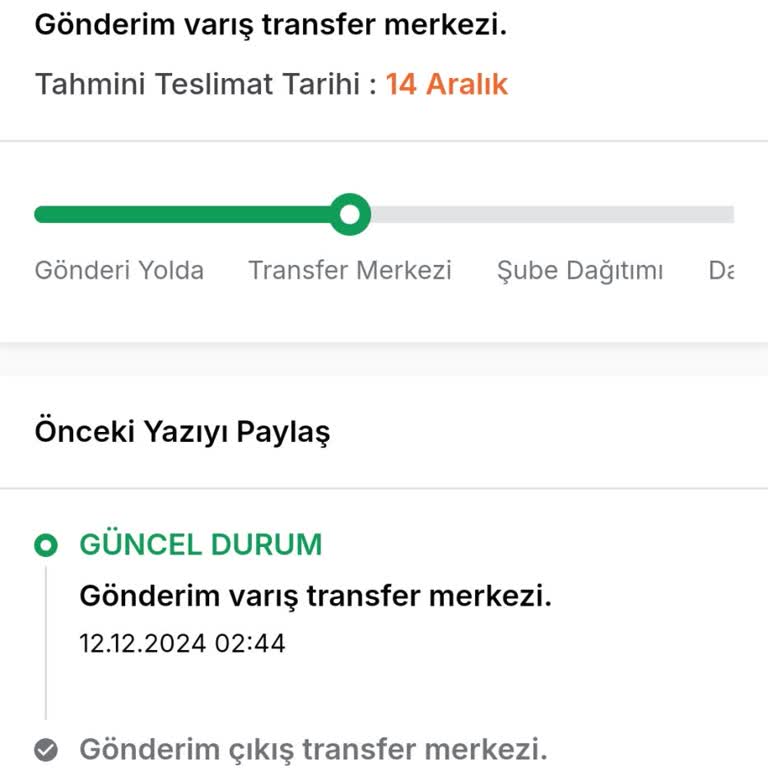 Aras Kargo Kargom Neden Hala Varış Merkezinde Bekliyor?