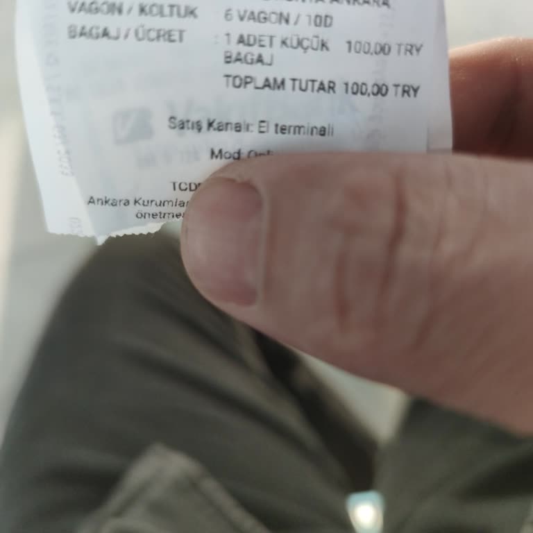 TCDD Hızlı Trenlerinde Usulsüz Bagaj Ücreti Uygulaması