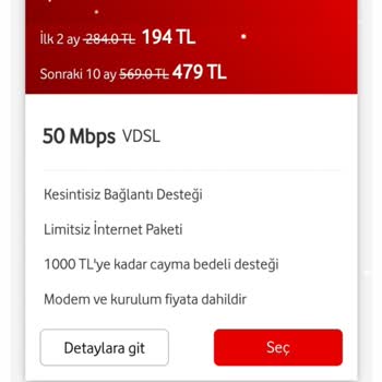 Vodafone Fatura Şokuyla Karşı Karşıya!