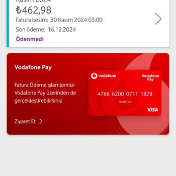 Vodafone Fatura Şokuyla Karşı Karşıya!
