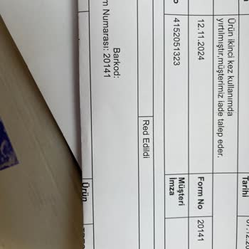 Boyner'den Aldığım Ayakkabı Kısa Sürede Yıprandı Ve İade Reddedildi
