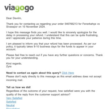 Viagogo no entrega entradas ni procesa reembolso, experiencia negativa