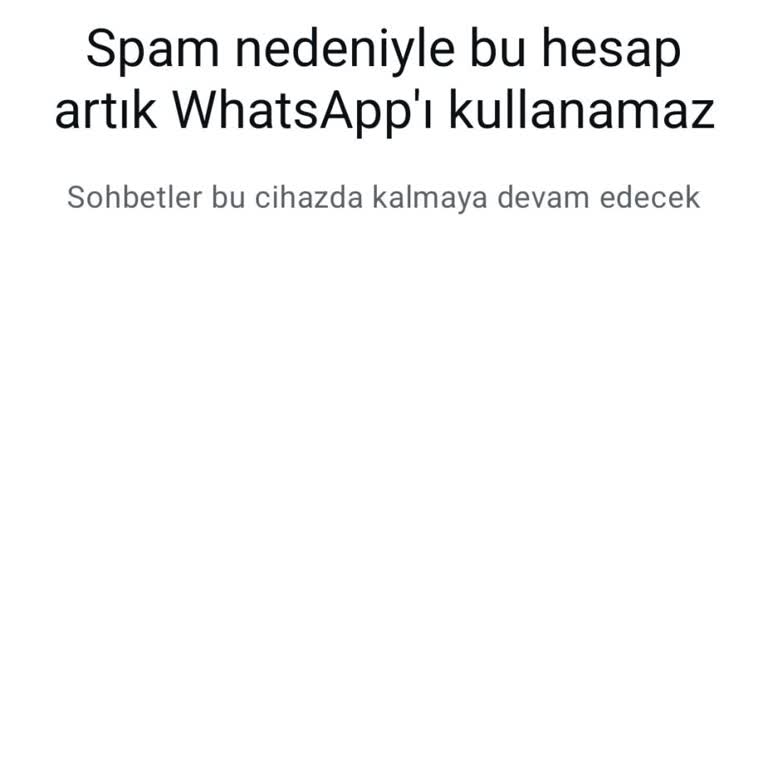WhatsApp Hesabım Haksız Yere Kapatıldı, Acil Çözüm Bekliyorum