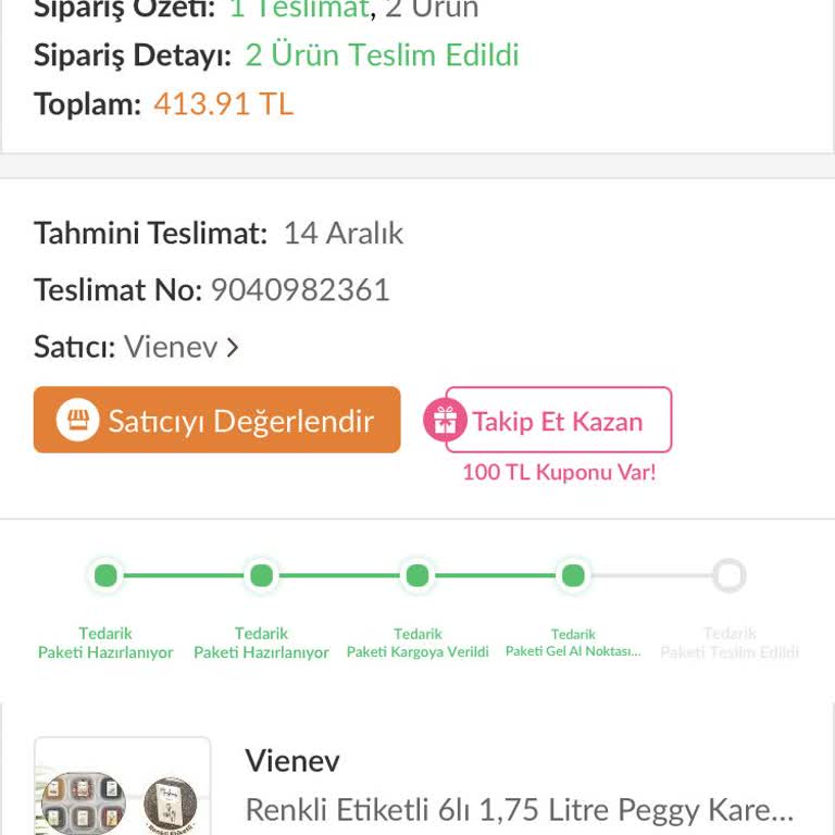 Trendyol'da Eksik Ürün Ve İletişim Sorunları