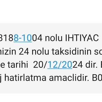 Ziraat Bankası'nda Son Taksit Ödeme Engeli
