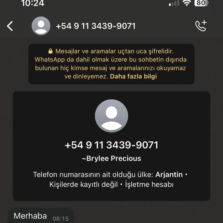 Arjantin'den Gelen Bilinmeyen Mesajla İlgili Güvenlik Endişesi