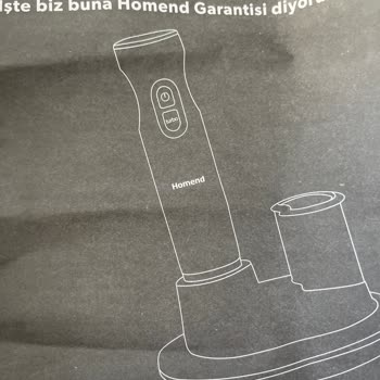 Homend Blender Seti İle Yaşanan Hayal Kırıklığı