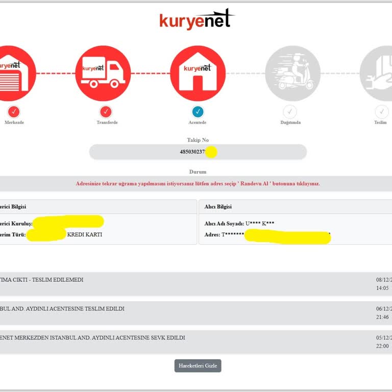 Kredi Kartı Teslimatında 10 Günlük Gecikme