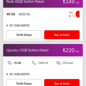 Vodafone Tarifemde Şok Edici Fiyat Artışı!