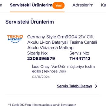 Teknosa'da Servis Süreci Sorunu Ve İletişimsizlik