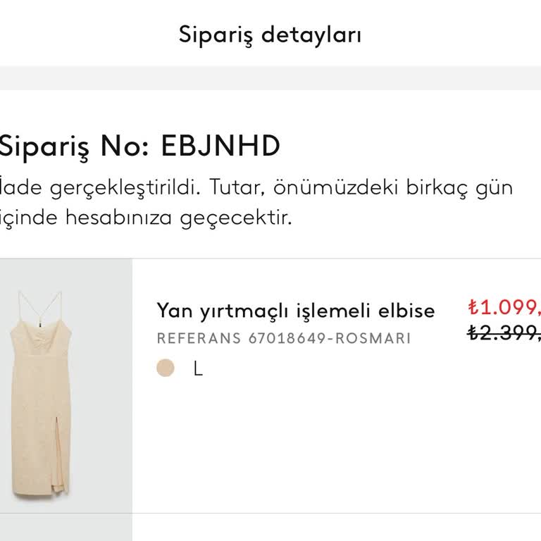 Mango Değişim Talebim Reddedildi, Mağdur Edildim