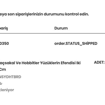 Turansoy Craft Teslimat Gecikmesi Ve İletişim Eksikliği