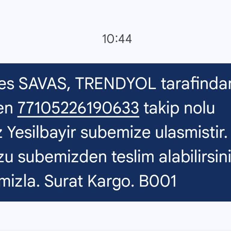 Kargo Şubesinde Sert Tavır Ve İletişim Sorunu