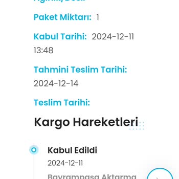 Kargoist İle İletişim Krizi Ve Paket Kaybı