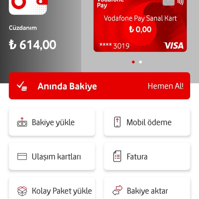 Vodafone Cüzdan Para Çekme Ve Eksik Hediye Sorunu