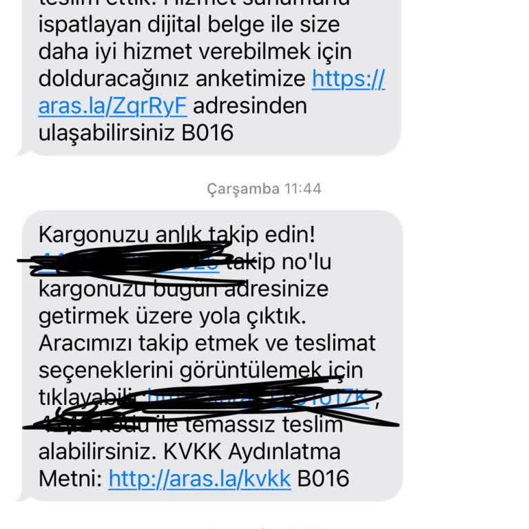 Aras Kargo Adres Sorunu Ve Cevapsız Mesajlar Mağduriyet Yaratıyor