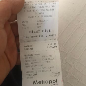 Dürümle Çekim Hatası Ve İade Sorunu: Müşteri Mağduriyeti