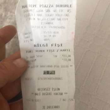 Dürümle Çekim Hatası Ve İade Sorunu: Müşteri Mağduriyeti