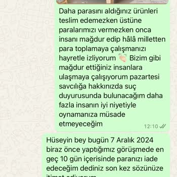 İletişimsizlik Ve Geciken Ödeme Sözü