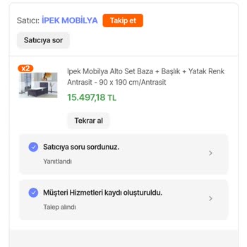 Hepsiburada Üzerinden Alınan Yatak Baza Başlığında Teslimat Ve Hasar Sorunu