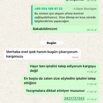 İptal Edilemeyen Sipariş Ve Mağduriyet