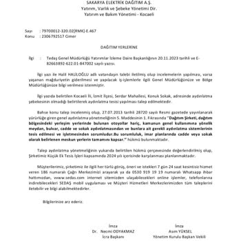 Aydınlatma Direkleri Hala Yok: Acil Çözüm Bekliyoruz