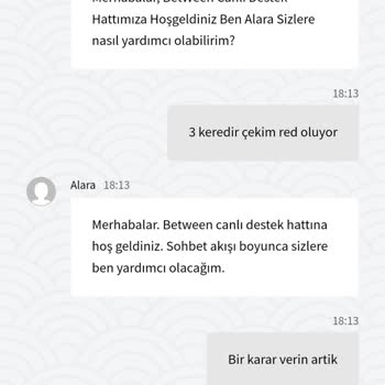 Para Çekim İşlemlerinde Sürekli Red Ve Destek Sorunu