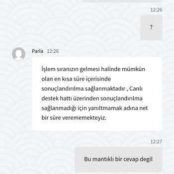 Para Çekim İşlemlerinde Sürekli Red Ve Destek Sorunu