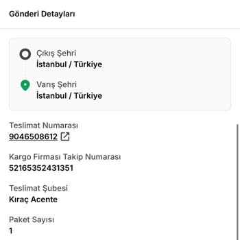 İstanbul İçi Teslimat Gecikmesi