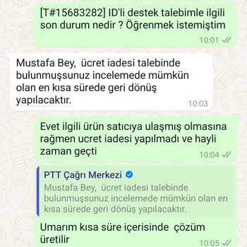 Para İadesi Sürecinde Çelişkili Bilgilendirme