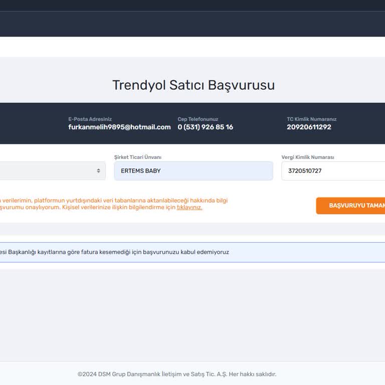 Fatura Kesememe Sorunu Ve Destek Alamama