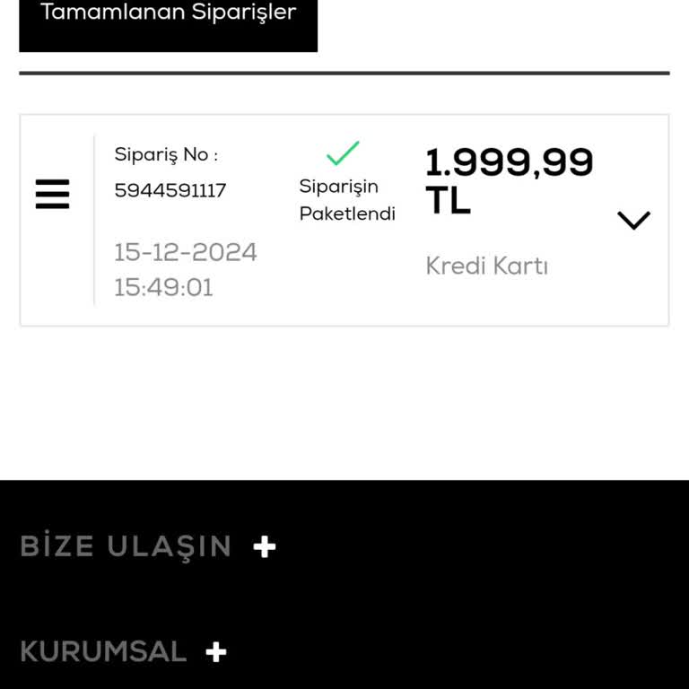 Komik İade Prosedürü Ve Müşteri Memnuniyetsizliği