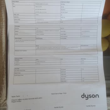 Dyson Süpürge İade Sorunu