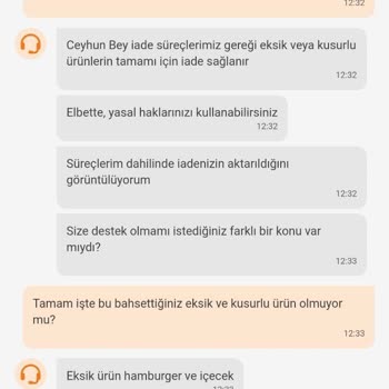 Eksik Ürün Ve İade Sorunu: Trendyol GO İle Yaşanan Hayal Kırıklığı