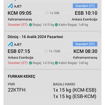 O-BİLET İle İptal Edilemeyen Uçuş Bileti Mağduriyeti