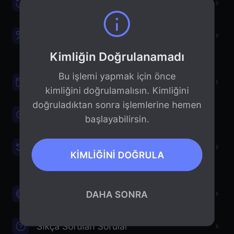 Kimlik Doğrulama Sorunu Ve Müşteri Hizmetleri Yetersizliği