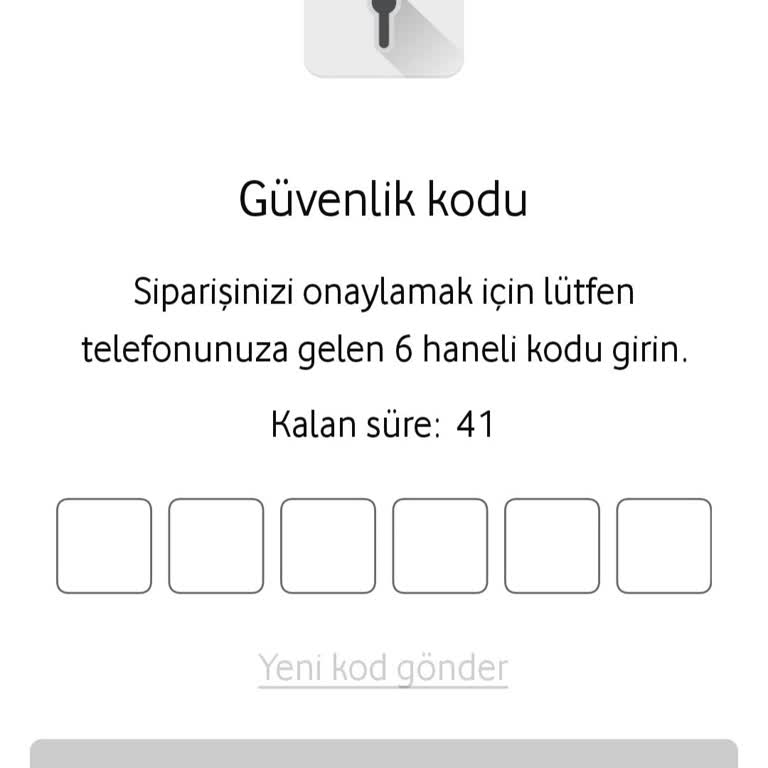 Yenilenmiş Telefon Alımında Kod Gelmeme Sorunu