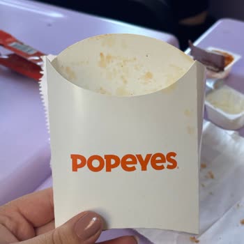Popeyes Siparişimde Tekrarlayan Hatalar Ve Soğuk Ürünler